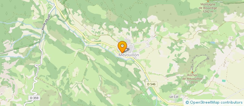 localisation de l'entreprise MADAME CHLOE DEBRE  MEVOUILLON