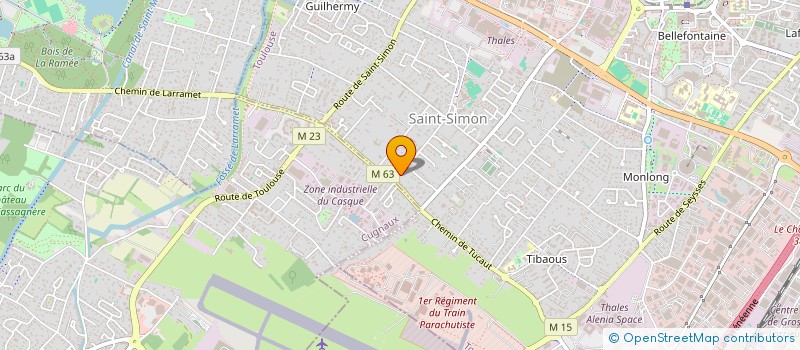 localisation de l'entreprise MADAME CHLOE DECHELOTTE à TOULOUSE