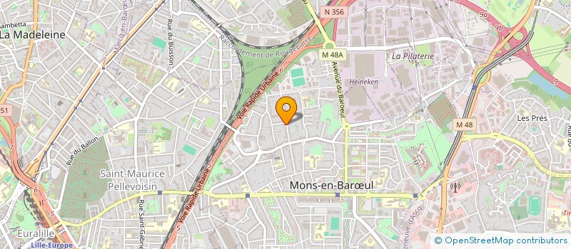 localisation de l'entreprise MADAME CHLOE DEGREMONT  MONS-EN-BARUL