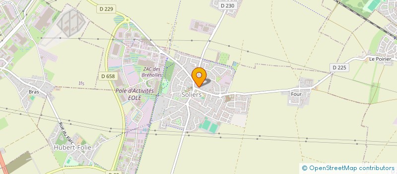 localisation de l'entreprise MADAME CHLOE DEJOUY  SOLIERS