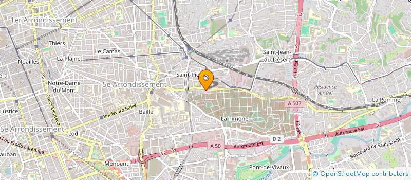 localisation de l'entreprise MADAME CHLOE DELEGLISE à MARSEILLE