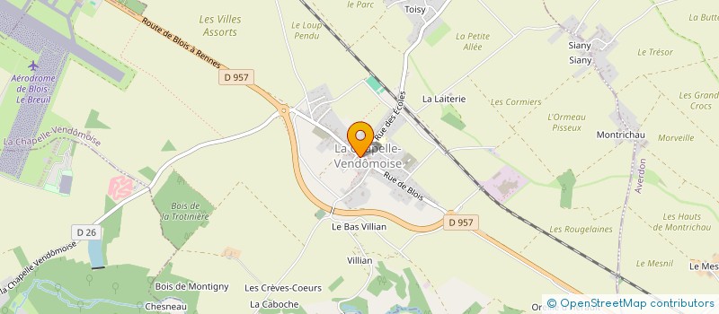 localisation de l'entreprise MADAME CHLOE DELINEAU  MAROLLES