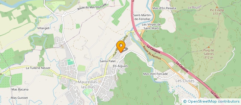 localisation de l'entreprise MADAME CHLOE DELIZEE à MAUREILLAS-LAS-ILLAS