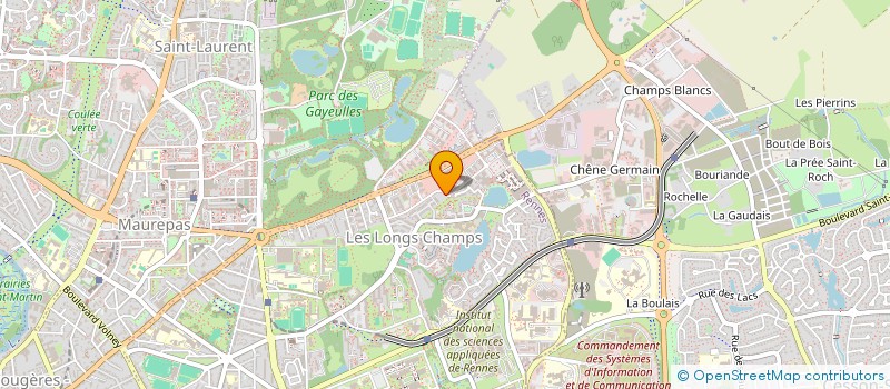 localisation de l'entreprise MADAME CHLOE DEPEZEVILLE  COMBOURG