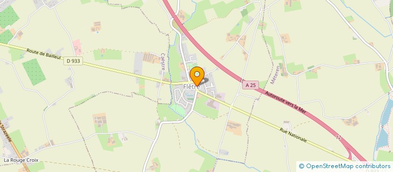 localisation de l'entreprise MADAME CHLOE DEQUEKER  FLETRE