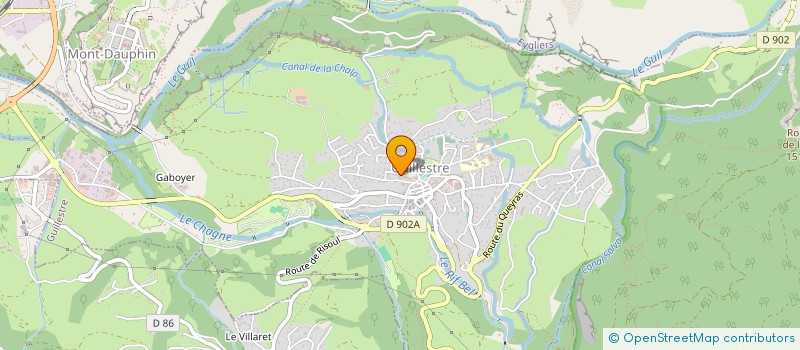 localisation de l'entreprise MADAME CHLOE DEREIX  GUILLESTRE