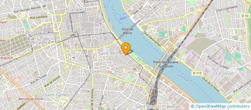 localisation de l'entreprise MADAME CHLOE DESPIERRES à BORDEAUX