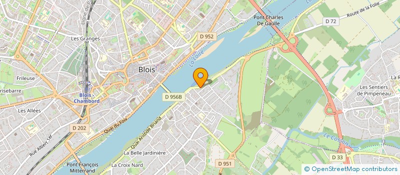 localisation de l'entreprise MADAME CHLOE DESSARD  BLOIS