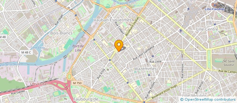 localisation de l'entreprise MADAME CHLOE DEVALEZ  LILLE