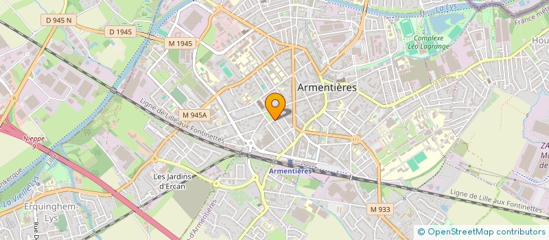 localisation de l'entreprise MADAME CHLOE DEVAUX  ARMENTIERES