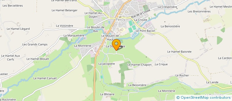 localisation de l'entreprise MADAME CHLOE DEYRIS  MONTABOT