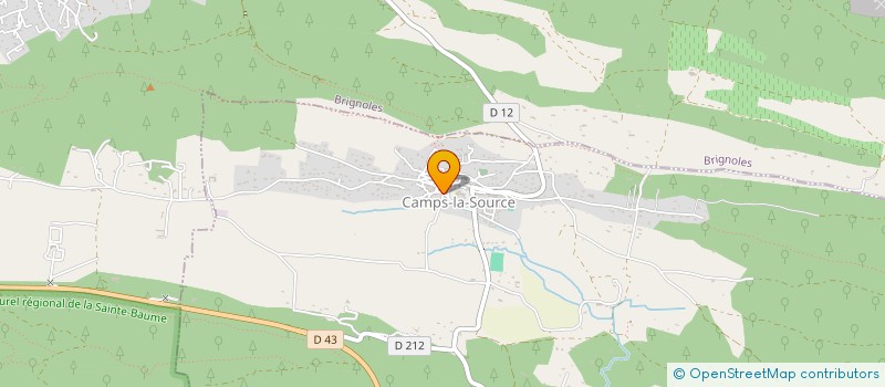 localisation de l'entreprise MADAME CHLOE DEZZANI à CAMPS-LA-SOURCE
