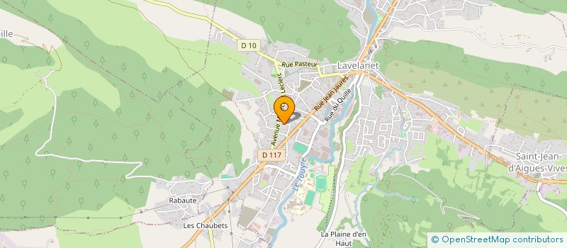 localisation de l'entreprise MADAME CHLOE DHERS à LAVELANET