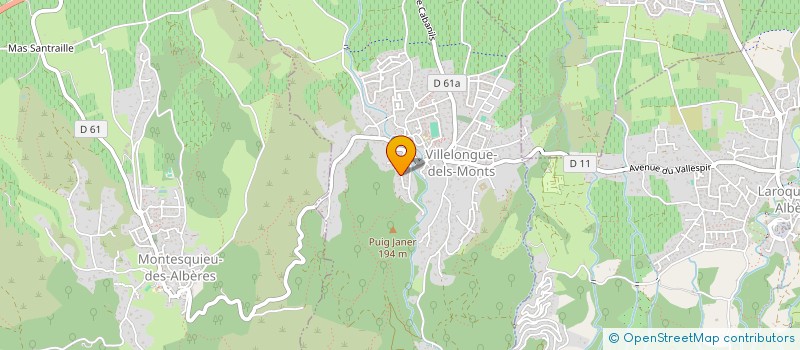 localisation de l'entreprise MADAME CHLOE DIANI  LE BARCARES