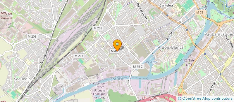 localisation de l'entreprise MADAME CHLOE DIAYIZA KINA à LILLE