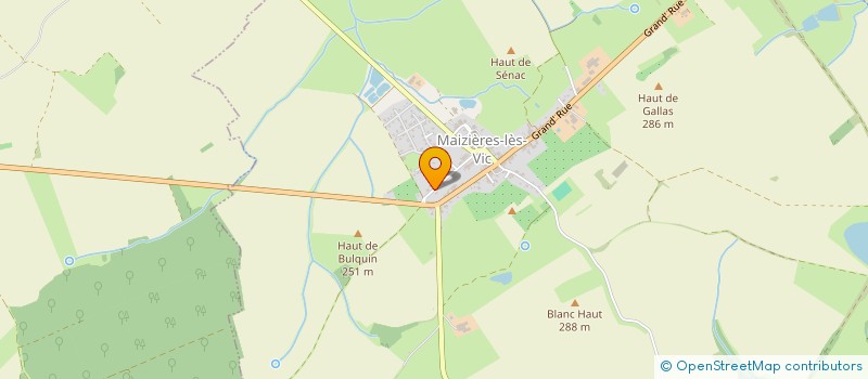 localisation de l'entreprise MADAME CHLOE DIGNIEL  MAIZIERES-LES-VIC