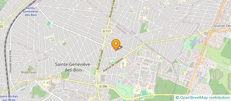 localisation de l'entreprise MADAME CHLOE DOMENECH à ANTONY