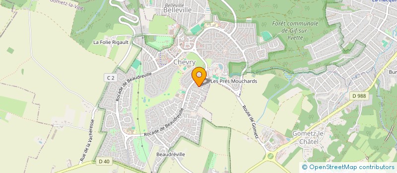 localisation de l'entreprise MADAME CHLOE DONSTETTER à GIF-SUR-YVETTE