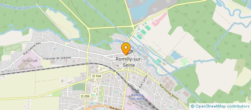 localisation de l'entreprise MADAME CHLOE DOS SANTOS à ROMILLY-SUR-SEINE