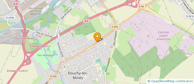 localisation de l'entreprise MADAME CHLOE DUBOIS à DOUCHY-LES-MINES