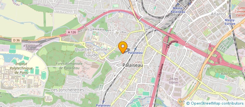 localisation de l'entreprise MADAME CHLOE DUBOIS-VIOLETTE  PALAISEAU