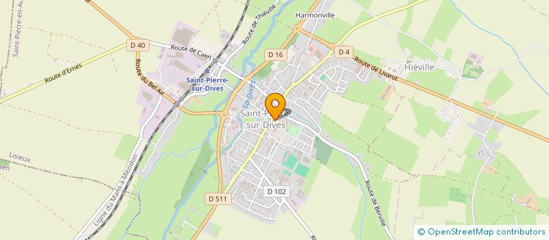 localisation de l'entreprise MADAME CHLOE DUBREUIL à SAINT-PIERRE-EN-AUGE