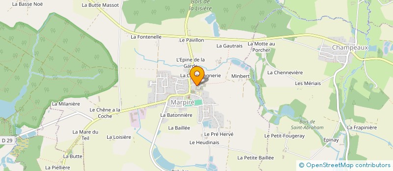 localisation de l'entreprise MADAME CHLOE DUBUC  MARPIRE