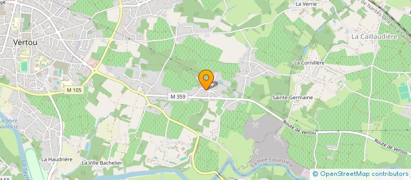 localisation de l'entreprise MADAME CHLOE DUCHEMIN  VERTOU