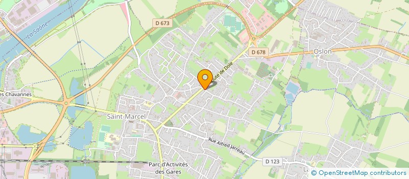 localisation de l'entreprise MADAME CHLOE DUCHET à SAINT-MARCEL