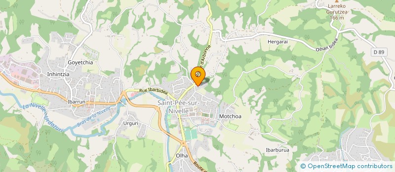 localisation de l'entreprise MADAME CHLOE DUCOULOUX à SAINT-PEE-SUR-NIVELLE