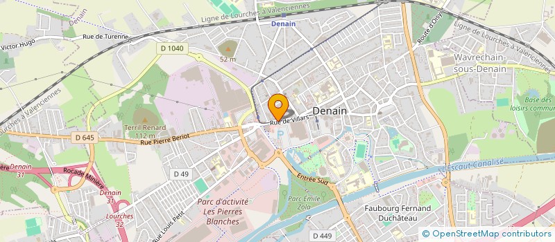 localisation de l'entreprise MADAME CHLOE DUFAY à DENAIN