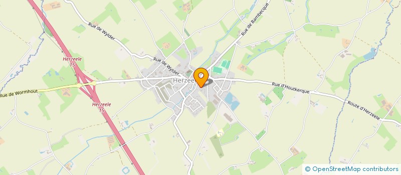 localisation de l'entreprise MADAME CHLOE DUFLY  HERZEELE