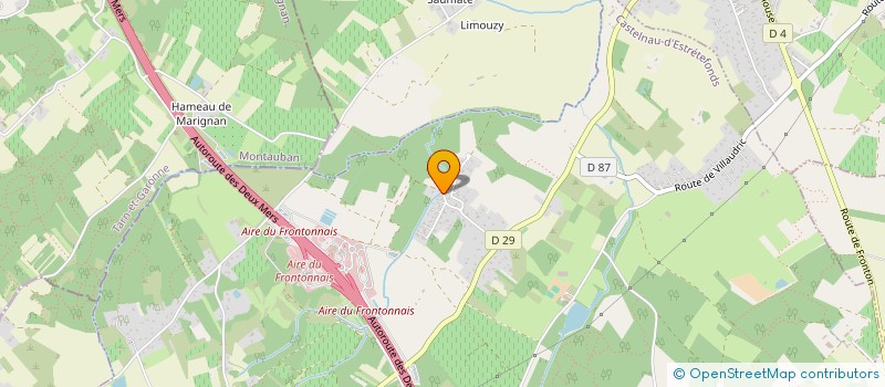 localisation de l'entreprise MADAME CHLOE DULOR  BOULOC