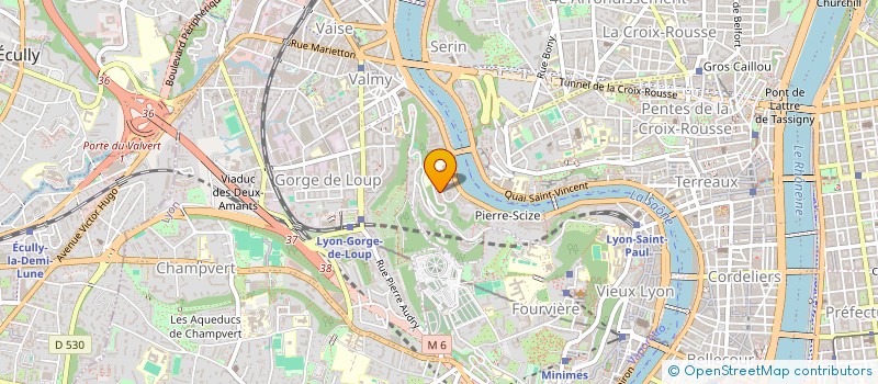 localisation de l'entreprise MADAME CHLOE DUMAS à LYON