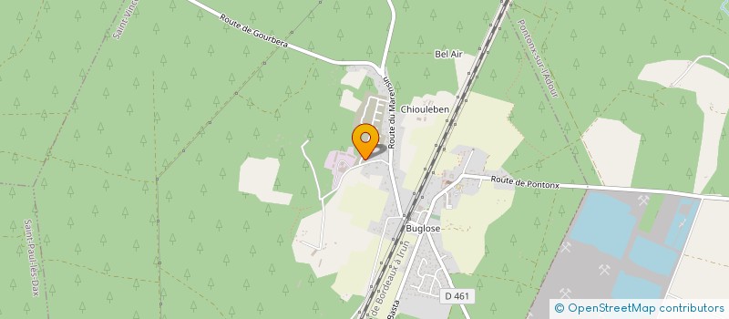 localisation de l'entreprise MADAME CHLOE DURAN  SAINT-VINCENT-DE-PAUL