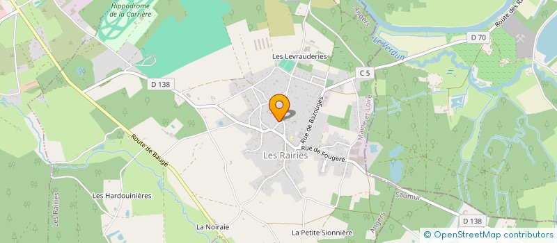 localisation de l'entreprise MADAME CHLOE DUSACRE à SABARAT