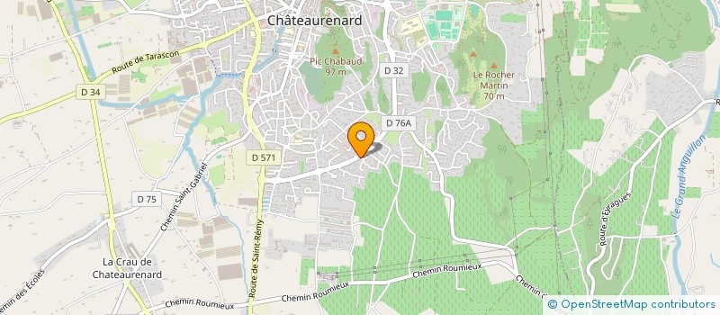 localisation de l'entreprise MADAME CHLOE DUTISSEUIL  CHATEAURENARD
