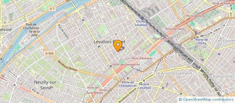 localisation de l'entreprise MADAME CHLOE DYAN à LEVALLOIS-PERRET