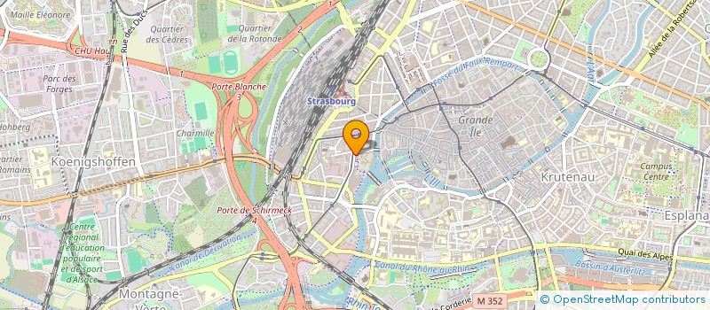 localisation de l'entreprise MADAME CHLOE EHRSTEIN à STRASBOURG
