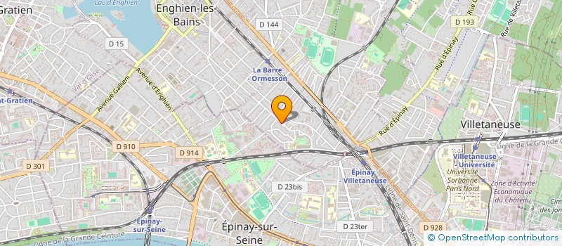 localisation de l'entreprise MADAME CHLOE ELMALEH à DEUIL-LA-BARRE