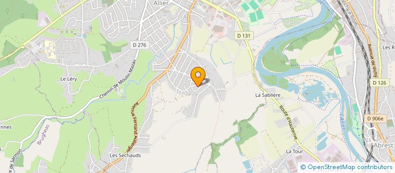 localisation de l'entreprise MADAME CHLOE EMARD à BELLERIVE-SUR-ALLIER