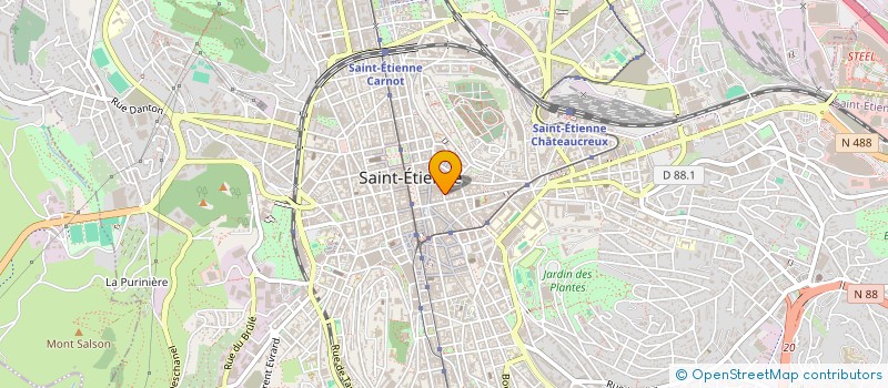 localisation de l'entreprise MADAME CHLOE EXTRAT  AIX-LES-BAINS
