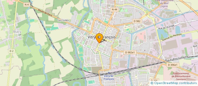 localisation de l'entreprise MADAME CHLOE FACON  VITRY-LE-FRANCOIS