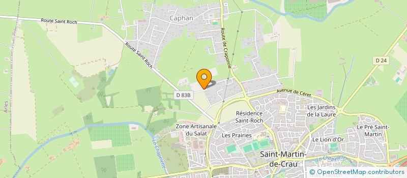 localisation de l'entreprise MADAME CHLOE FASSIO à SAINT-MARTIN-DE-CRAU