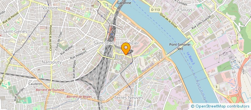 localisation de l'entreprise MADAME CHLOE FAURE  BORDEAUX