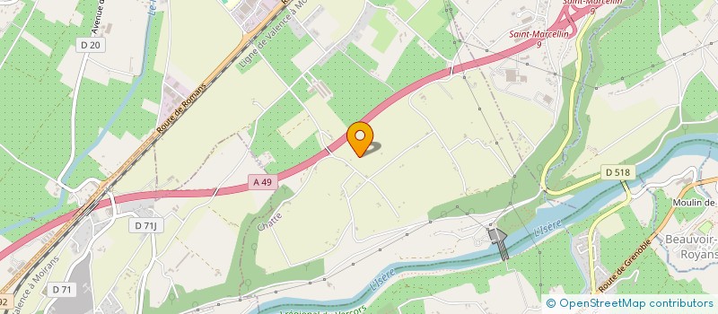 localisation de l'entreprise MADAME CHLOE FERLIN à CHATTE