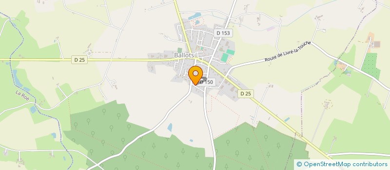 localisation de l'entreprise MADAME CHLOE FERRE  BALLOTS