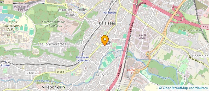 localisation de l'entreprise MADAME CHLOE FERREIRA  PALAISEAU