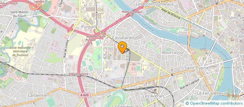 localisation de l'entreprise MADAME CHLOE FIDELLE à TOULOUSE