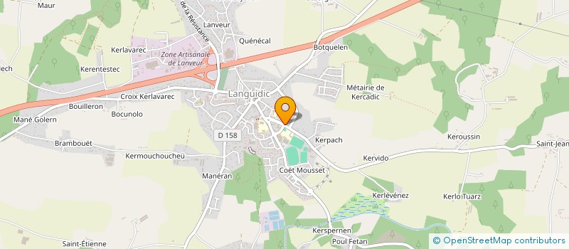 localisation de l'entreprise MADAME CHLOE FIEREMANS  LANGUIDIC